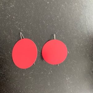 Konzuk red earrings
